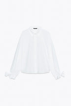 Chemise Ruban Blanc
