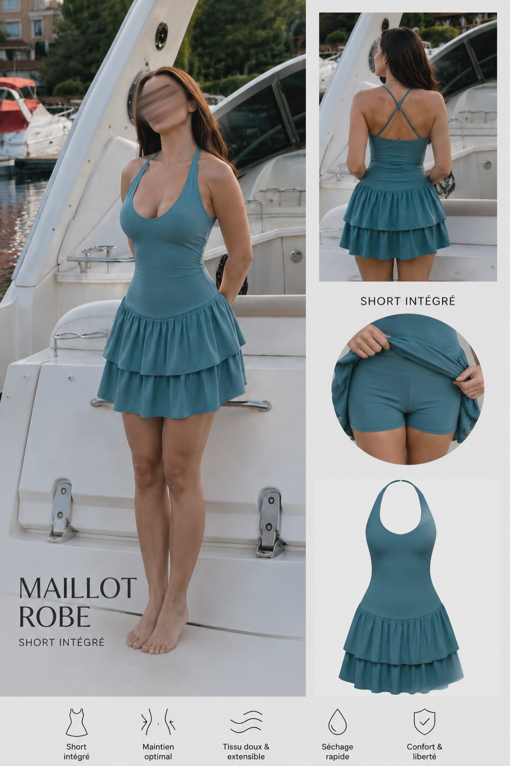 LIMITED EDITION- Tankini  Blue Sirene