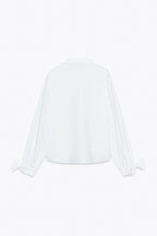 Chemise Ruban Blanc