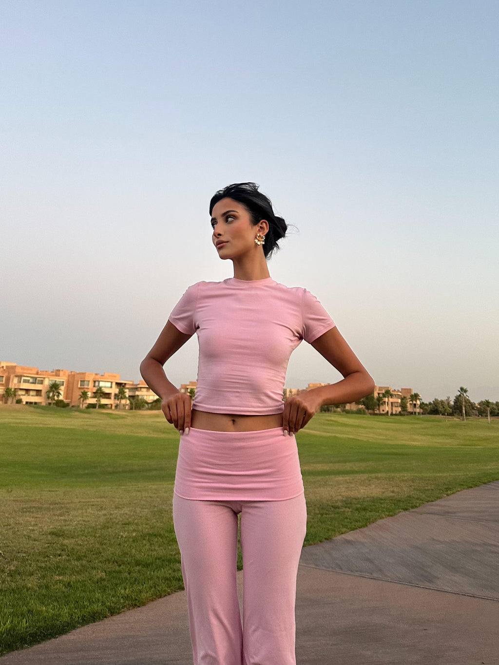 Hourglass set Milkashake Pink