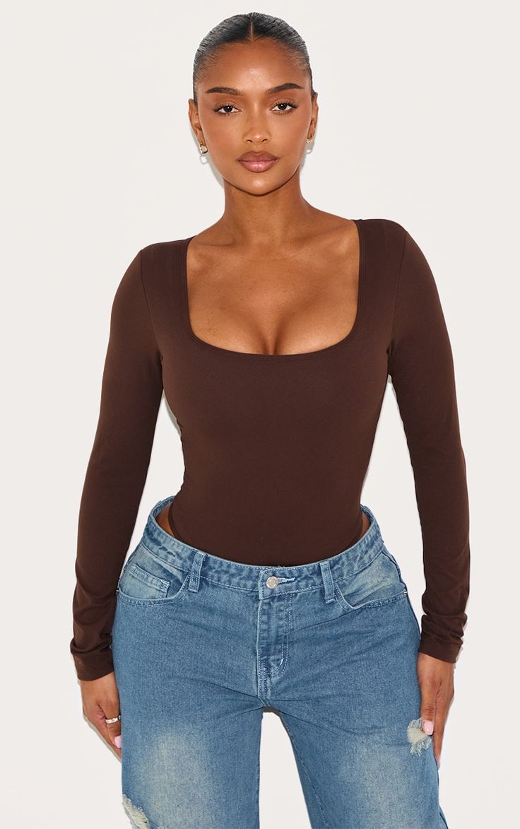 Bodysuit marron
