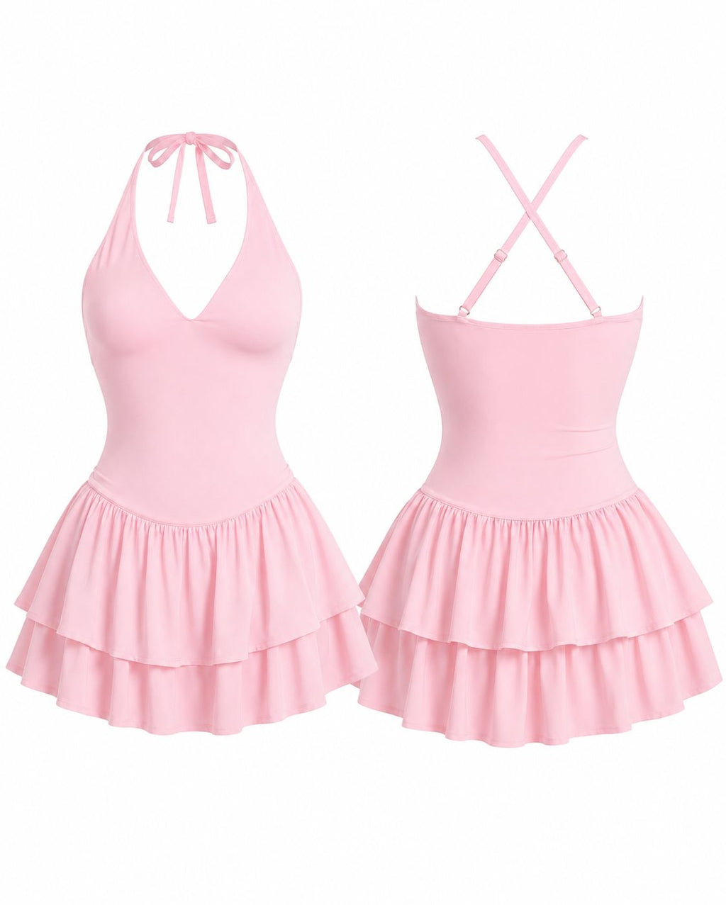 Tankini rose bebe