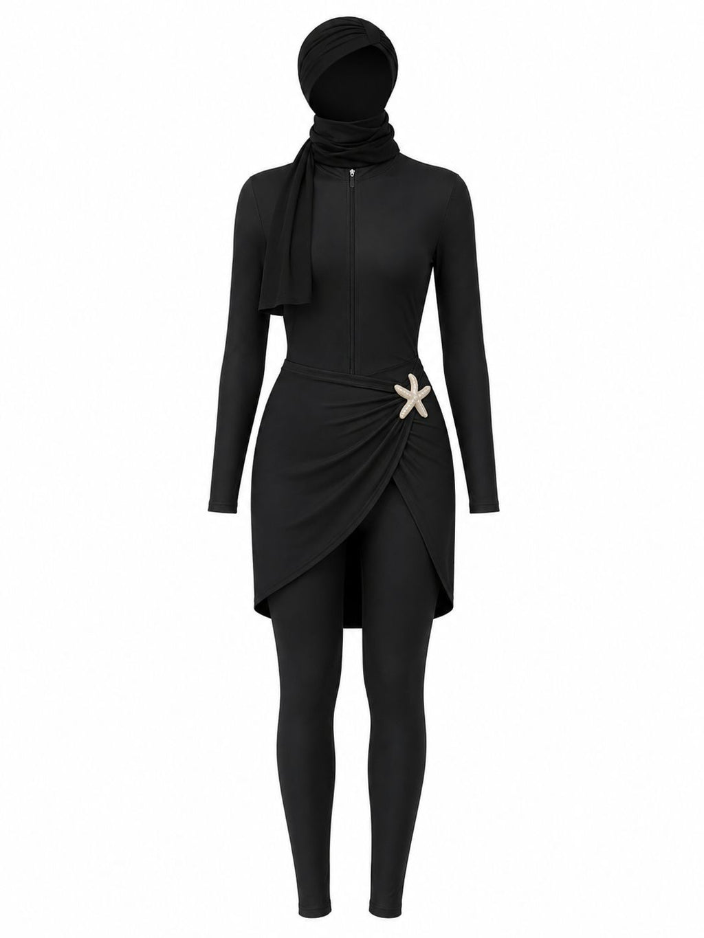 Burkini 5pieces  en noir