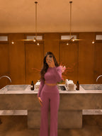 Hourglass set en Violet