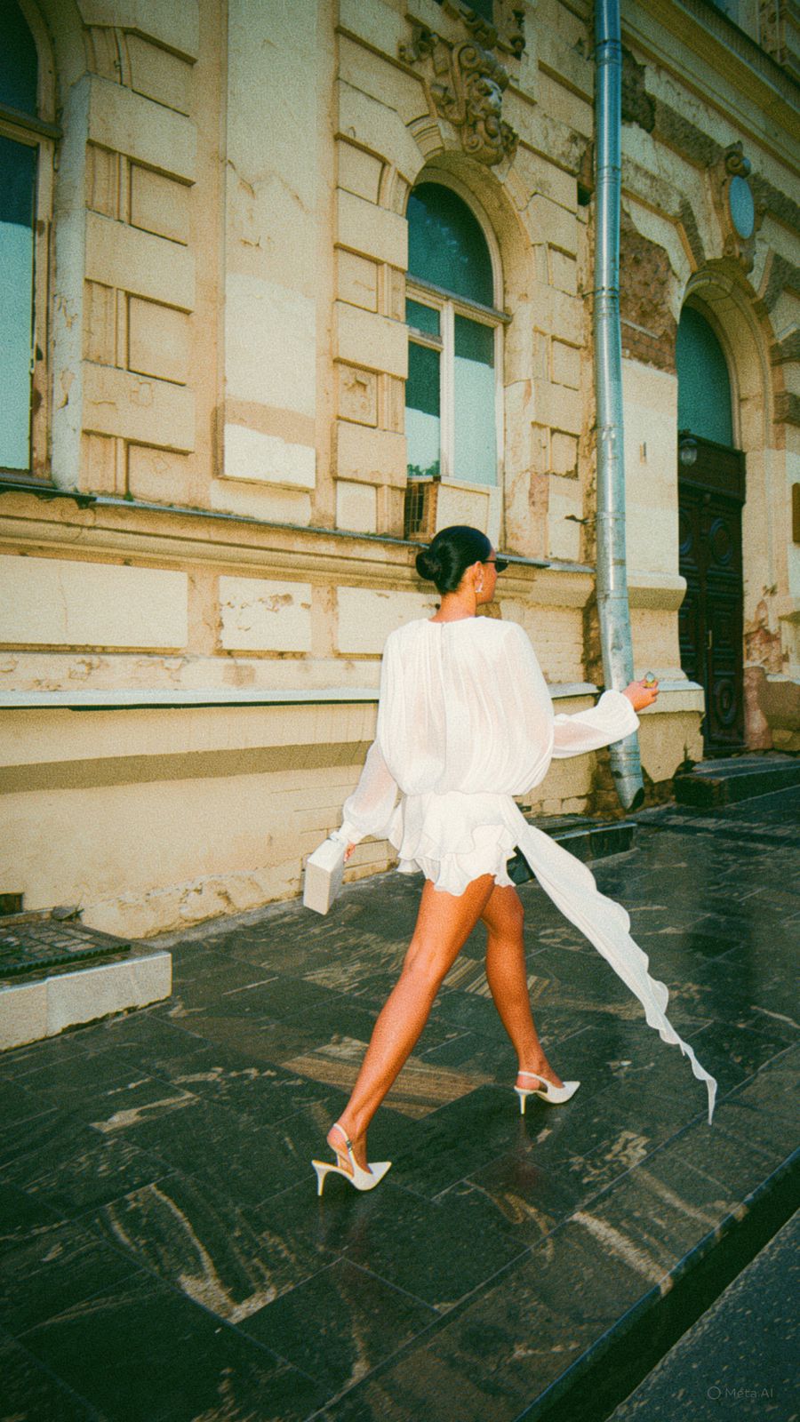 Robe Daphne en blanc
