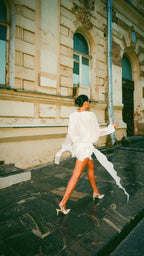 Robe Daphne en blanc