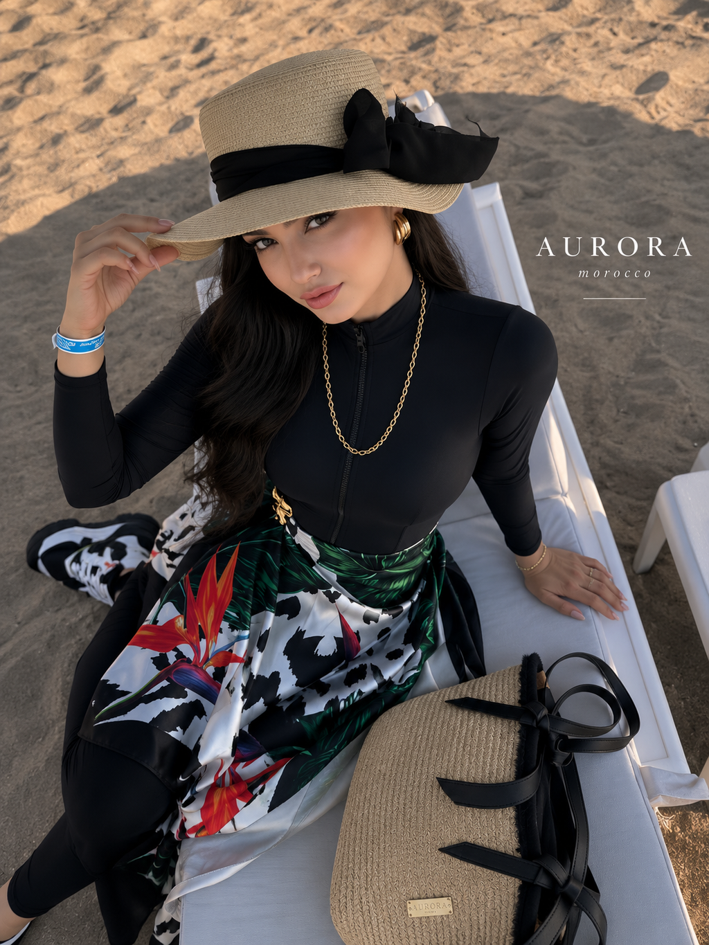 Burkini Combine noire