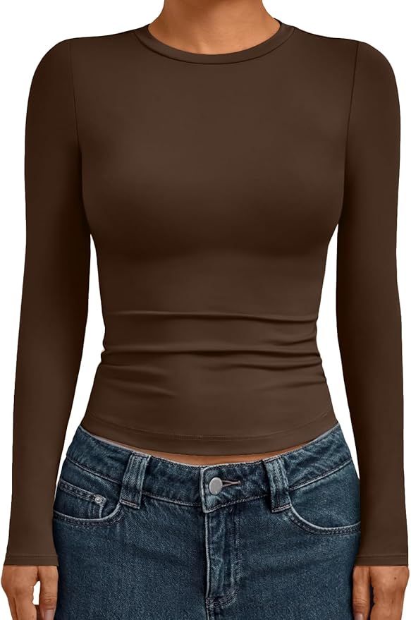 longues manches Hourglass- Marron/Brown