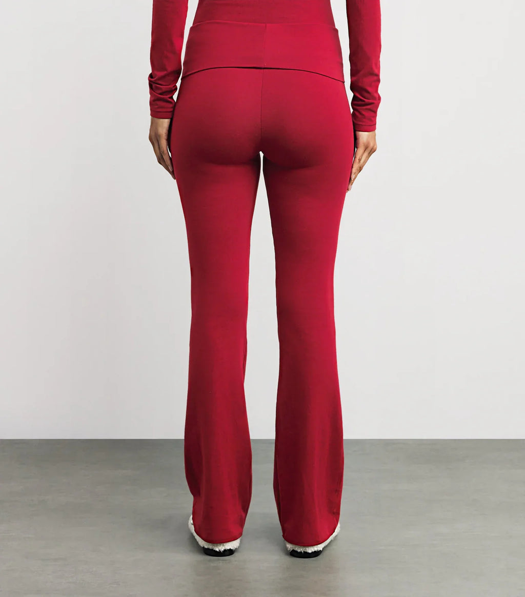 Foldover pants - Rouge/Red