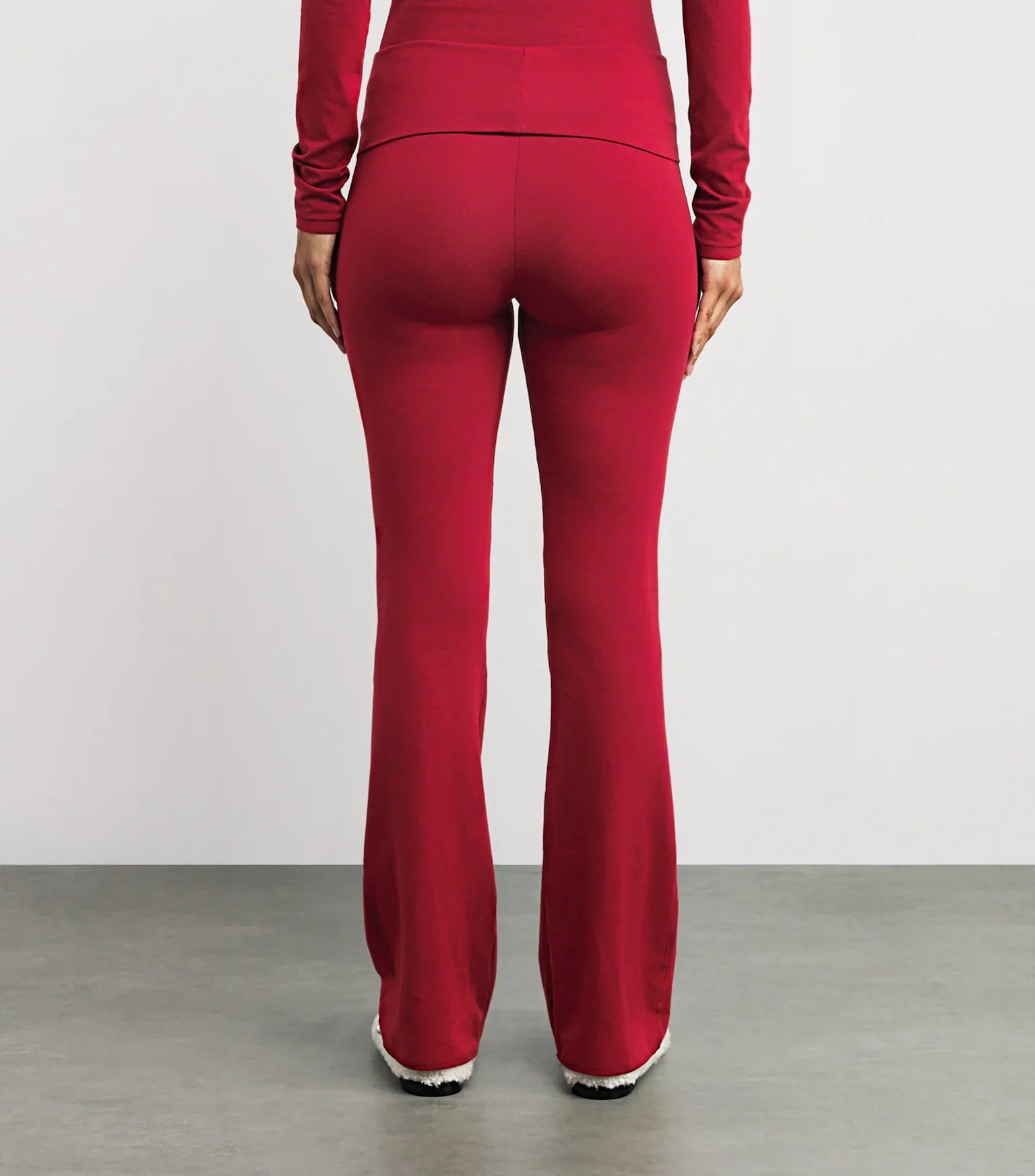 Foldover pants - Rouge/Red