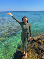 Burkini Combine Vert Militaire