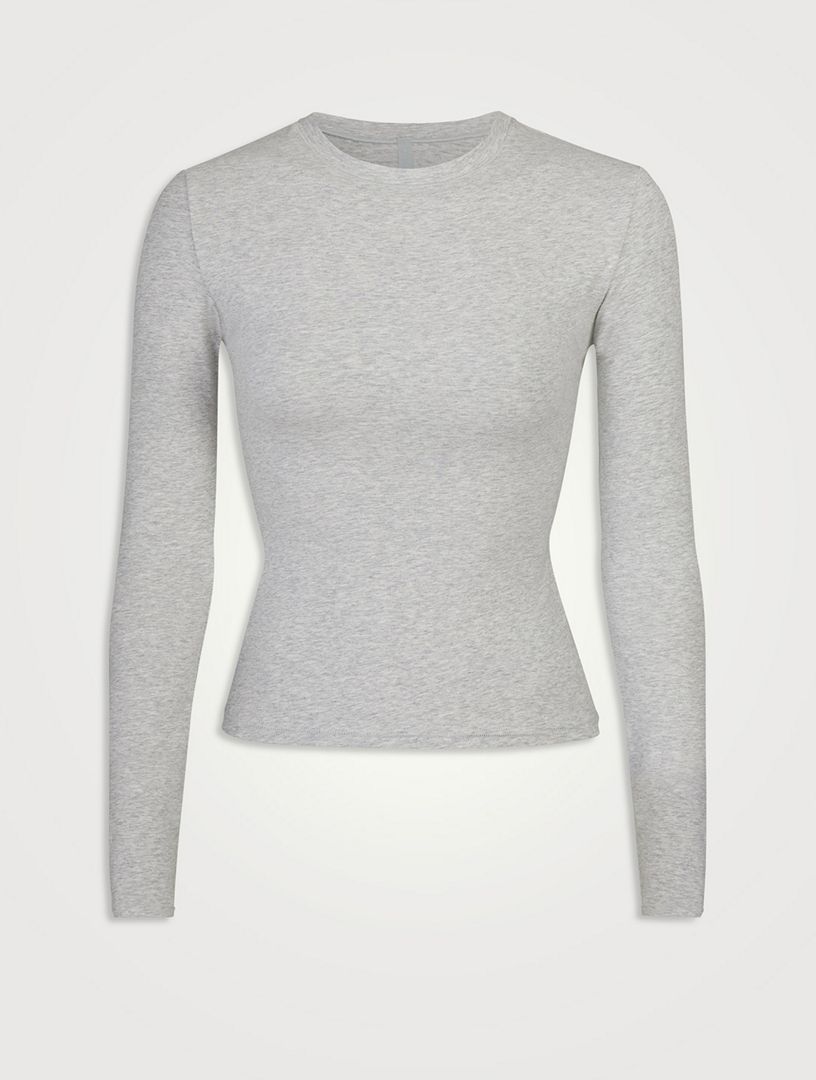 Longues manches Hourglass - Gris cotton Jersey