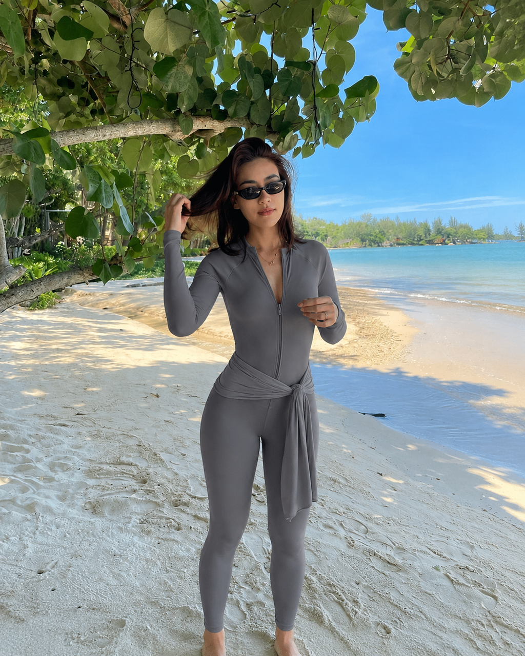 Burkini Combine grise