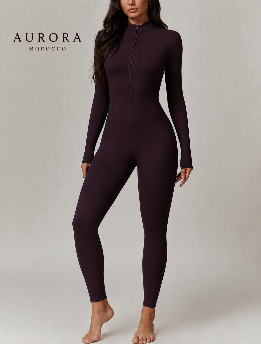 Burkini Combine Burgundy