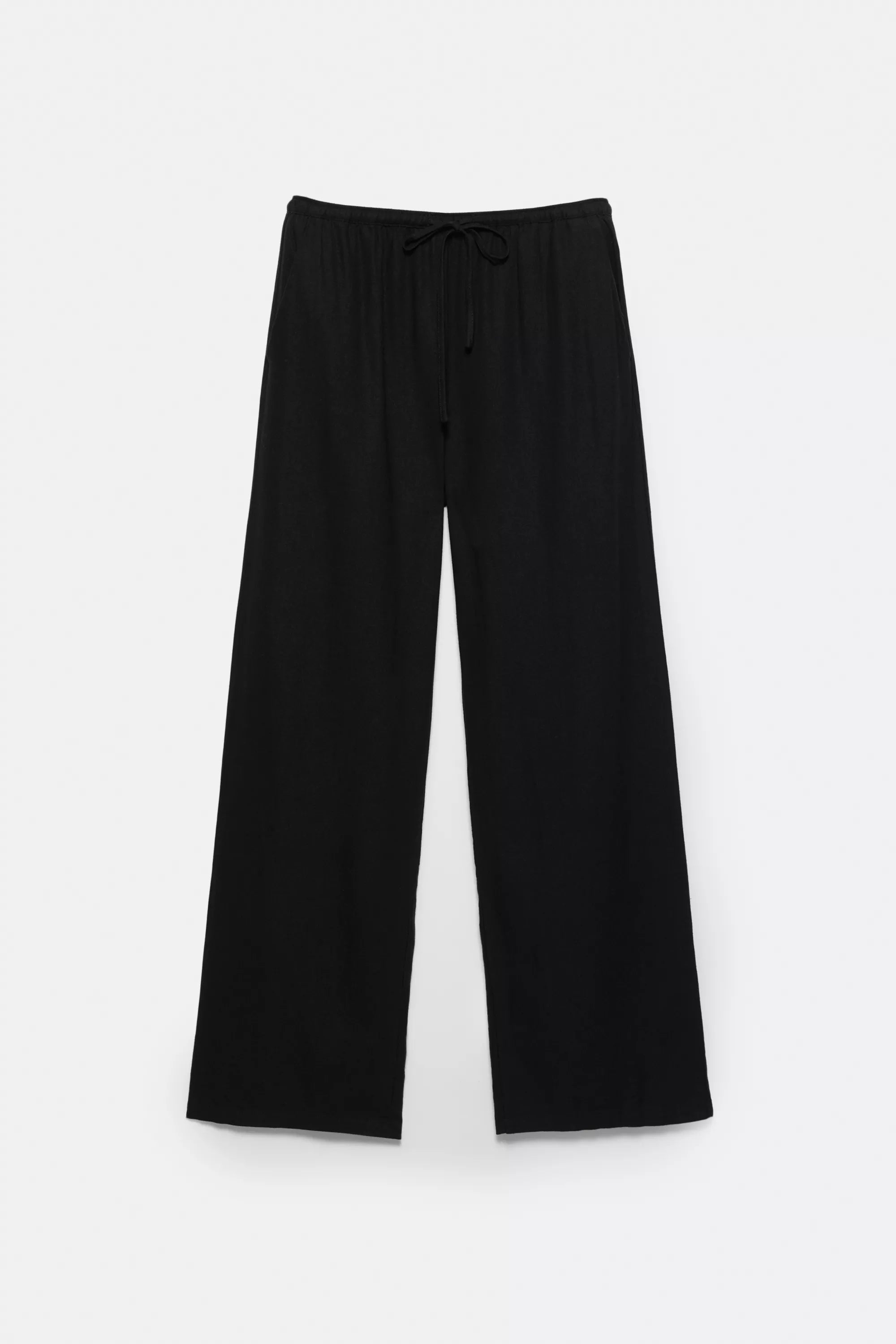 Pantalon de lin en noir - Black linen pants