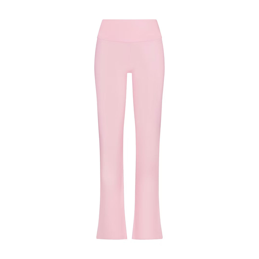 Foldover Pants en COTTON JERSEY - Baby Pink