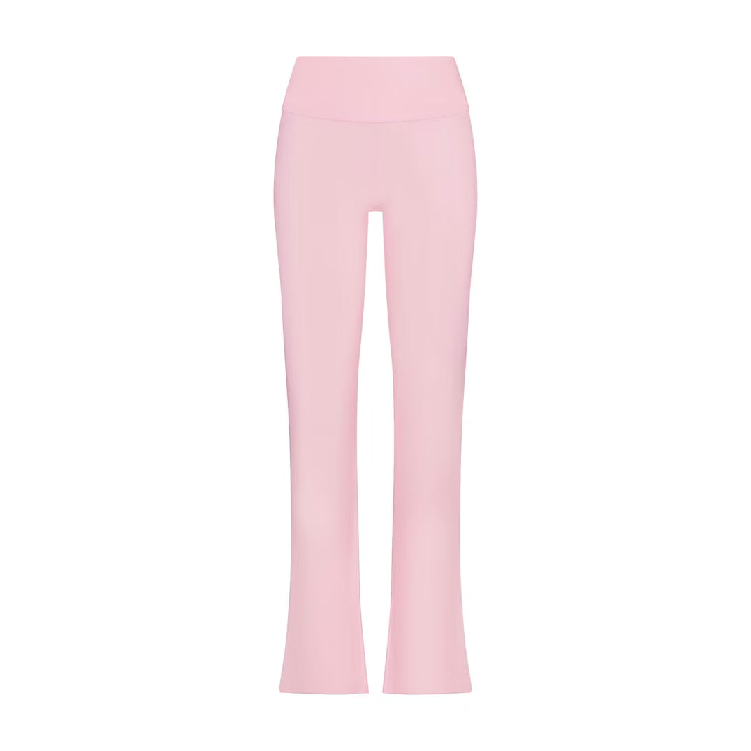 Foldover Pants en COTTON JERSEY - Baby Pink