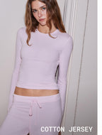 Longues manches Hourglass- Rose/Baby Pink