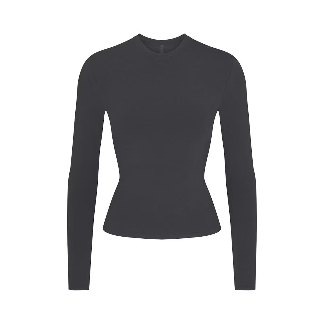 Hourglass noir longues sleeves- haut seul