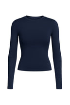 HOURGLASS longues manches bleu marine/ navy blue