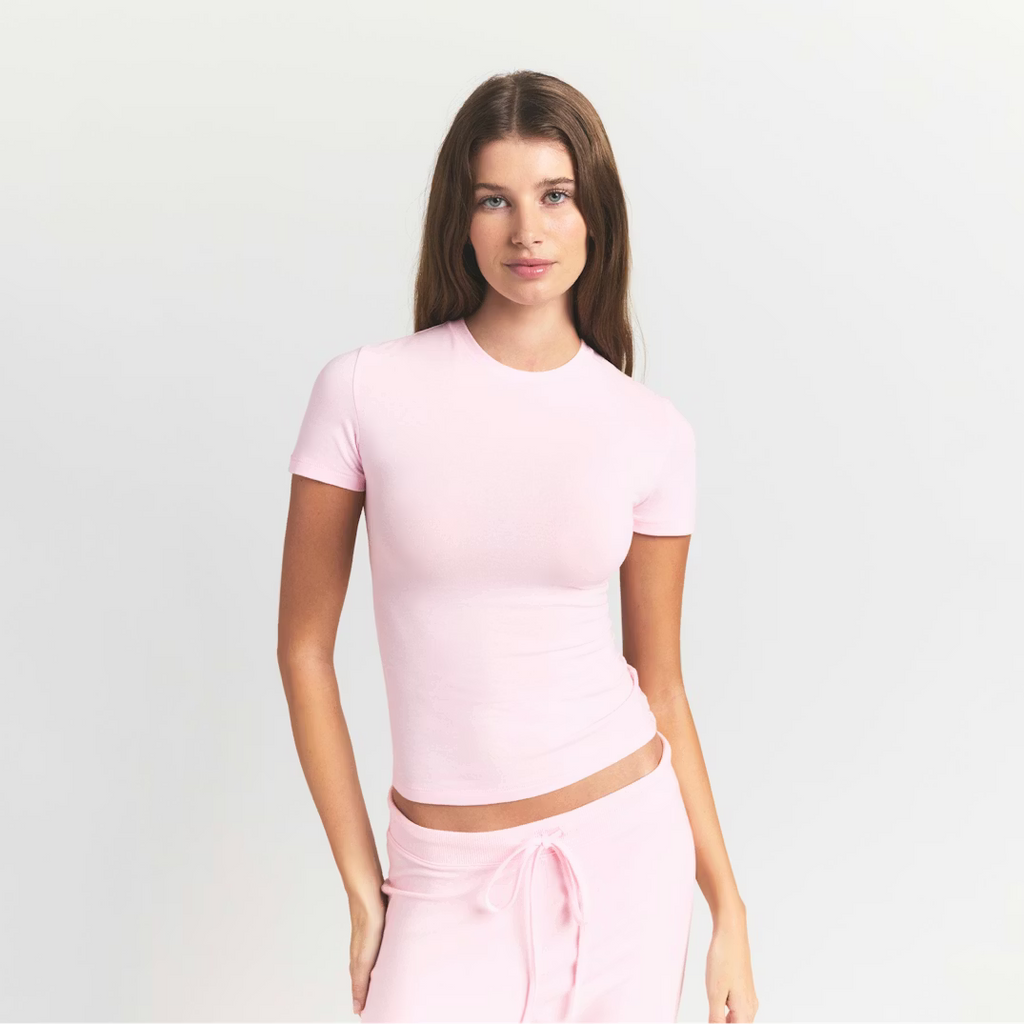 Hourglass T-SHIRT en rose